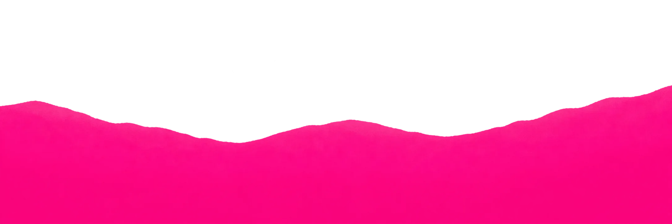Saturated pink foreground terrain